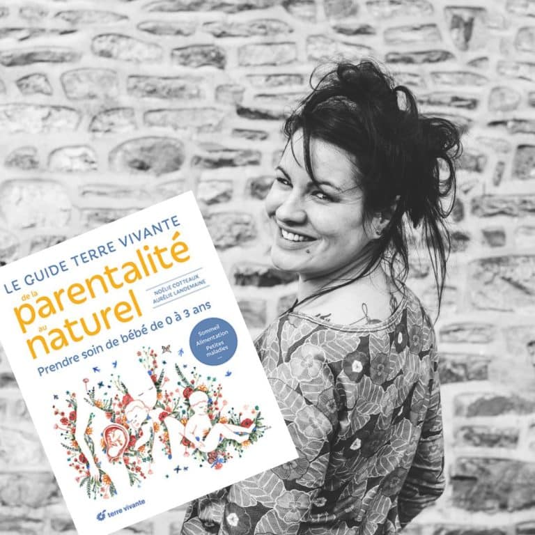 Aurélie Landemaine, co-autrice du Guide Terre vivante de la parentalité au naturel